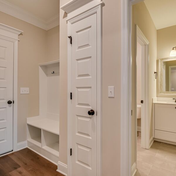 Powder room and Mud Bench