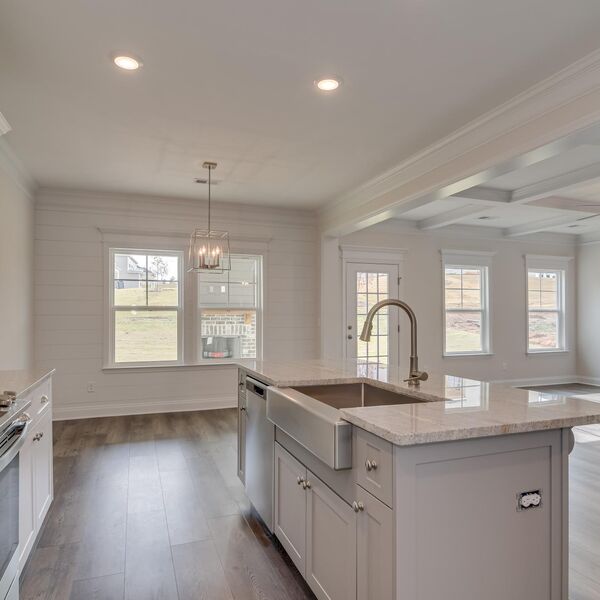 Shiplap in Breakfast Nook